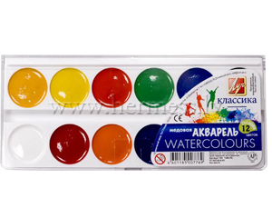 Akvareu krsas Luch "KLASSIKA" 12 krsas